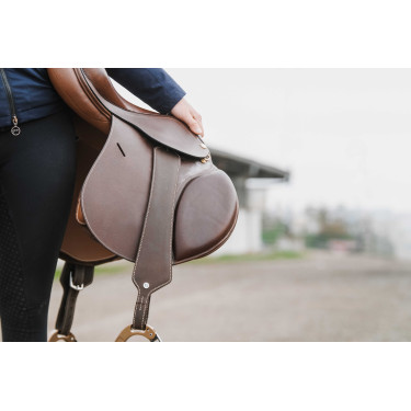 Étrivières monobranches Norton Confort Havane Marron