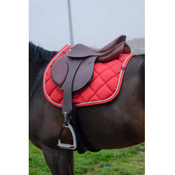 Tapis de selle Equithème Classic Rouge Tapis de selle Equithème Classic Rouge