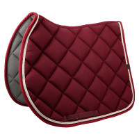 Tapis de selle Equithème Classic Bordeaux