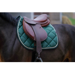 Tapis de selle Equithème Classic Vert foncé Tapis de selle Equithème Classic Vert foncé