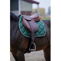 Tapis de selle Equithème Classic Vert foncé Tapis de selle Equithème Classic Vert foncé