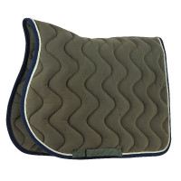 Tapis de selle Equithème Polyfun Gris foncé / marine Tapis de selle Equithème Polyfun Gris foncé / marine