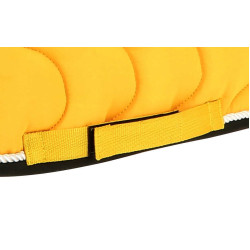 Tapis de selle Equithème Polyfun Jaune / noir Tapis de selle Equithème Polyfun Jaune / noir