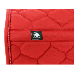 Tapis de selle Riding World Rope Rouge Tapis de selle Riding World Rope Rouge