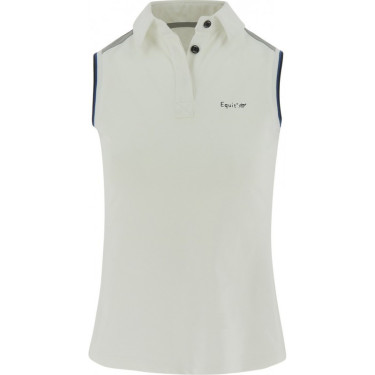 Polo Equit'M sans manches Femme Polo Equit'M sans manches Femme