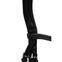 Muserolle combinée Stübben 2700 Noir / noir argenté