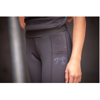Pantalon Pull On Eden by Pénélope Delphe Noir Pantalon Pull On Eden by Pénélope Delphe Noir