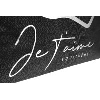 Sac pour couverture Je t'aime Equithème Noir Sac pour couverture Je t'aime Equithème Noir