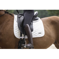 Tapis de dressage Lami-Cell Midnight Blanc