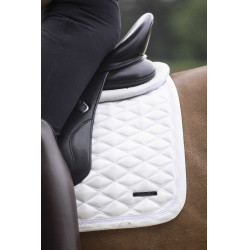 Tapis de dressage Lami-Cell Midnight Blanc