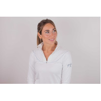 Polo de concours Pénélope Toscane Blanc Polo de concours Pénélope Toscane Blanc