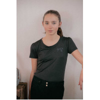 T-shirt Tecty Pénélope manches courtes Gris