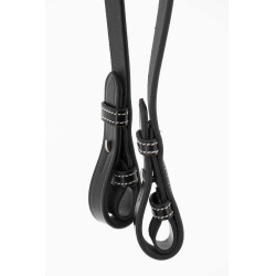 Rênes Pénélope Howlett cuir Noir