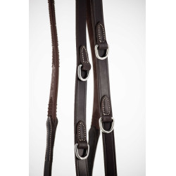 Rênes Pénélope Howlett cuir Havane Marron Rênes Pénélope Howlett cuir Havane Marron