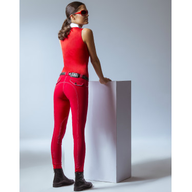 Pantalon Equi-Theme Verona Femme rouge