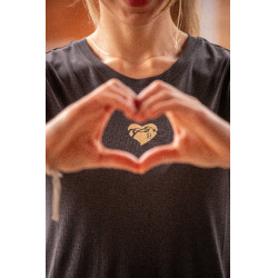 T-shirt Pénélope Lovely Anthracite Gris T-shirt Pénélope Lovely Anthracite Gris