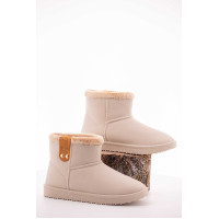 Boots Pénélope fourrées Gris glacier