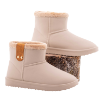 Boots Pénélope fourrées Gris glacier