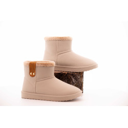 Boots Pénélope fourrées Gris glacier Boots Pénélope fourrées Gris glacier