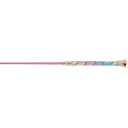 Cravache de dressage Whip & Go Strassy Arc en ciel Multi-couleurs