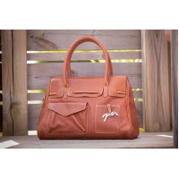 Sac à main Pénélope Maëlys Grand modèle Cognac Sac à main Pénélope Maëlys Grand modèle Cognac
