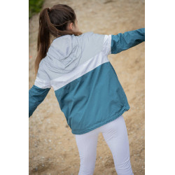 Blouson Pénélope Celecce Bleu canard