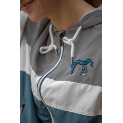 Blouson Pénélope Celecce Bleu canard