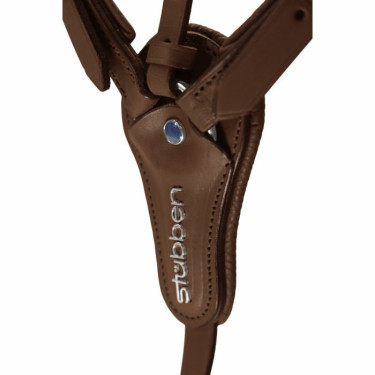 Collier de chasse Pro-Jump Stübben Ebène Marron Collier de chasse Pro-Jump Stübben Ebène Marron