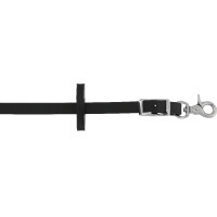 Rênes lisses Norton Training PVC 5 Stop Noir