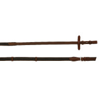 Rênes grip Norton Pro Havane / marron Rênes grip Norton Pro Havane / marron