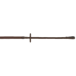 Rênes caoutchouc Norton Pro Havane Marron Rênes caoutchouc Norton Pro Havane Marron