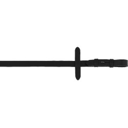 Rênes lisses Norton Pro Boucle noire