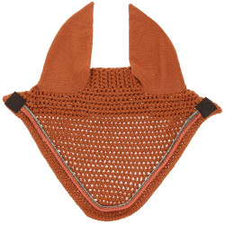 Bonnet chasse mouche Equithème Hexalight Rouille Marron Bonnet chasse mouche Equithème Hexalight Rouille Marron