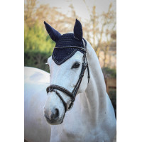 Bonnet pour chevaux New Strass Pénélope Bleu marine