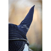 Bonnet pour chevaux New Strass Pénélope Bleu marine Bonnet pour chevaux New Strass Pénélope Bleu marine