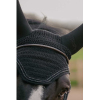 Bonnet pour chevaux Pénélope Soundless Strass Noir