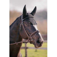 Bonnet pour chevaux Pénélope Soundless Strass Noir