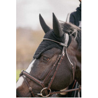Bonnet pour chevaux Pénélope Soundless Strass Noir Bonnet pour chevaux Pénélope Soundless Strass Noir