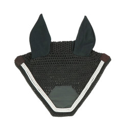 Bonnet chasse-mouches Equithème Badge Gris