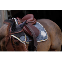 Bonnet chasse-mouches Equithème Denim Bleu ciel