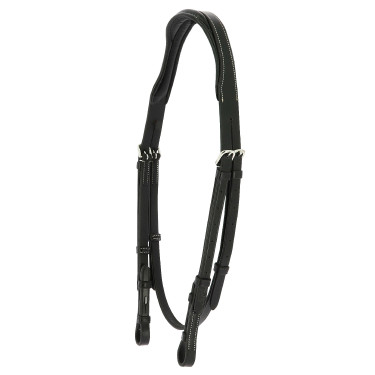 Têtière Eric Thomas Pro Découpée Noir