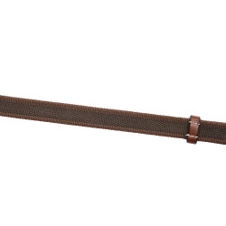 Rênes Supergrip à poignées Eric Thomas Pro Havane Marron