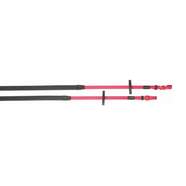 Rênes Biotack® caoutchouc T de T Fuchsia Rose