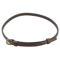 Lanière 9 mm pour muserolle combinée Eric Thomas Pro Havane