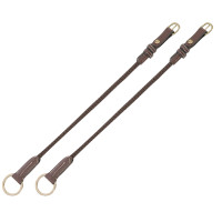 Montants de releveur cuir/corde Eric Thomas Pro Havane