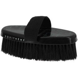 Brosse douce Equithème Teenage Noir Brosse douce Equithème Teenage Noir