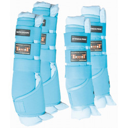 Stable Boots T de T Turquoise Bleu
