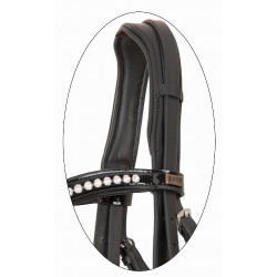 Bride de dressage cuir Cézanne T de T Noir