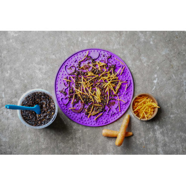 Tapis de léchage Likit Graze Maze Violet