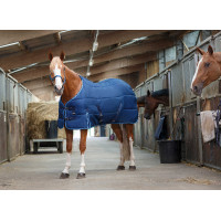 Couverture d'écurie Riding World Marine / bleu ciel Couverture d'écurie Riding World Marine / bleu ciel